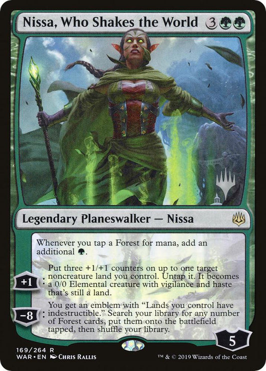 Nissa, Who Shakes the World - Promo Pack: Throne of Eldraine (PPELD)