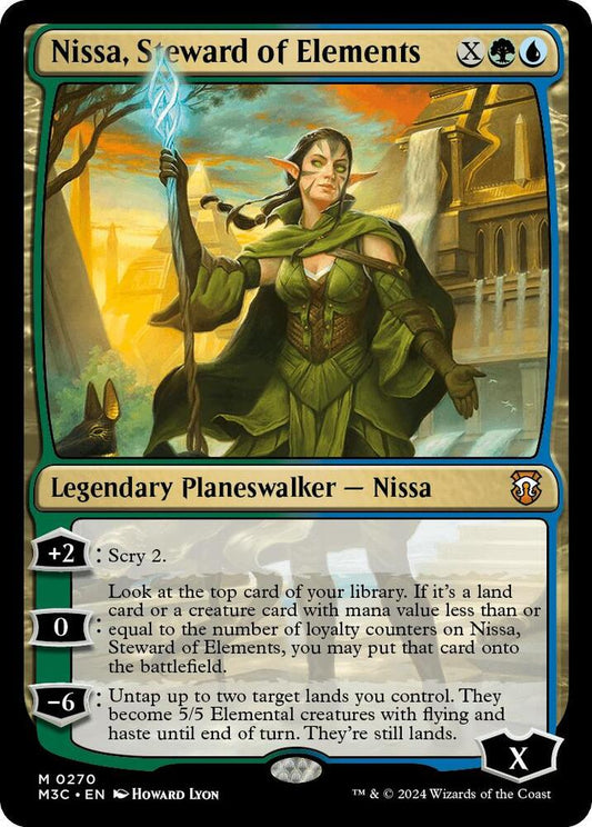 Nissa, Steward of Elements - Commander: Modern Horizons 3 (M3C)