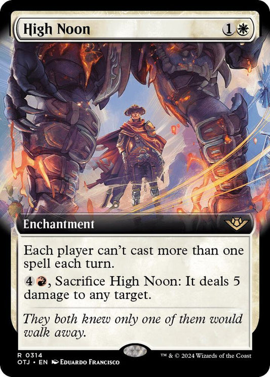 High Noon (Extended Art) - Outlaws of Thunder Junction (OTJ) *FOIL*