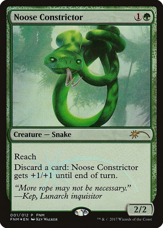 Noose Constrictor - FNM Promos (FNM) - FOIL