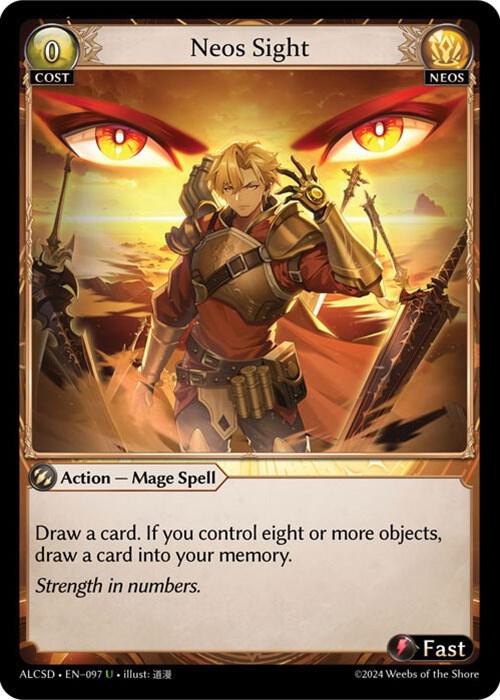 Neos Sight - Alchemical Revolution Starter Decks (ALCSD)