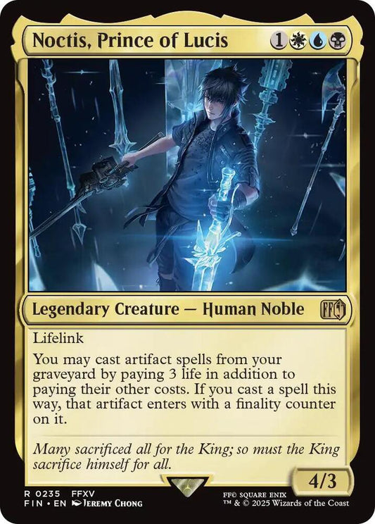 Noctis, Prince of Lucis - FINAL FANTASY (FIN) *FOIL*