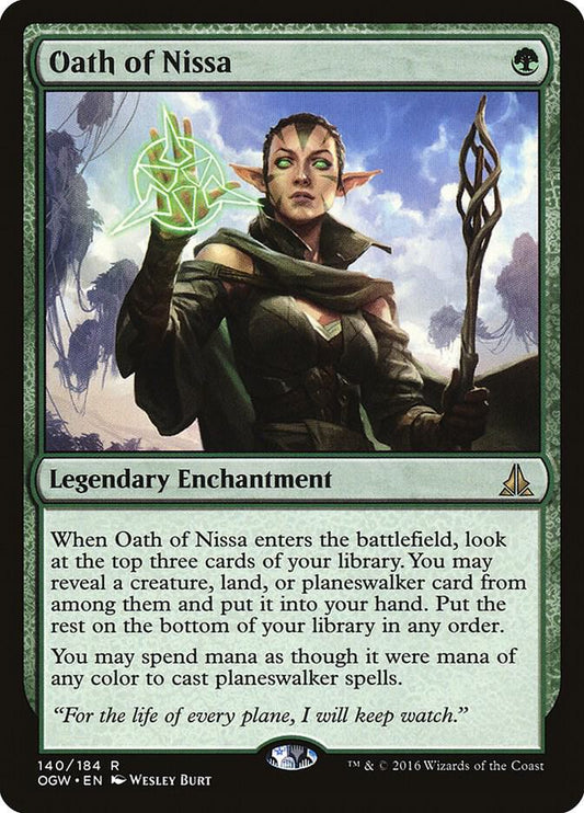 Oath of Nissa - Oath of the Gatewatch (OGW)