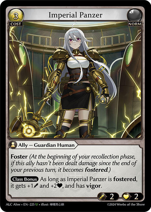 Imperial Panzer - Alchemical Revolution Alter Edition (ALC Alter)