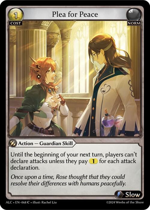 Plea for Peace - Alchemical Revolution (ALC) *FOIL*