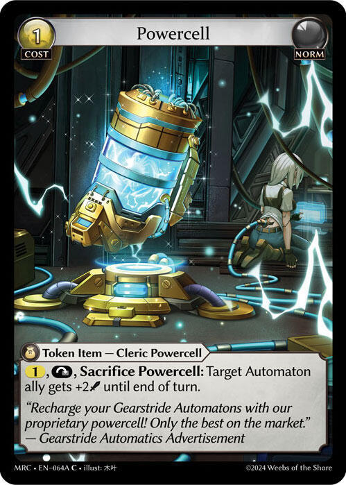 Powercell (64A) - Mercurial Heart (MRC) - FOIL