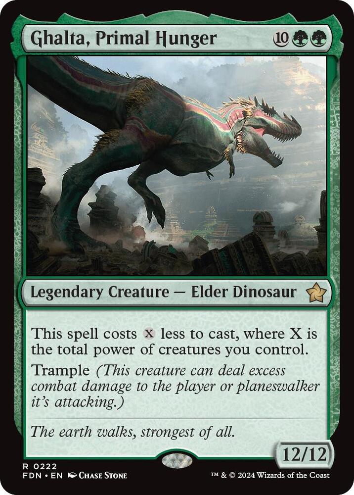 Ghalta, Primal Hunger - Foundations (FDN)