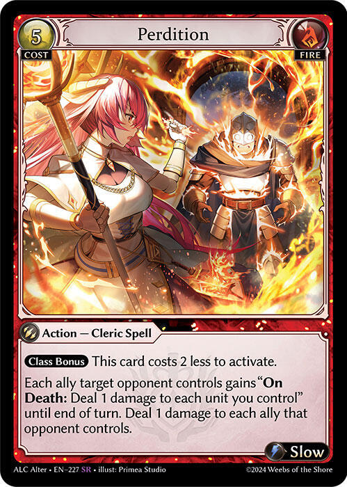 Perdition - Alchemical Revolution Alter Edition (ALC Alter)