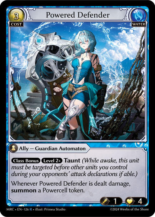 Powered Defender - Mercurial Heart (MRC)
