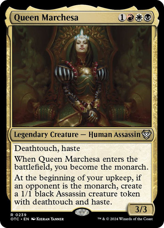 Queen Marchesa - Commander: Outlaws of Thunder Junction (OTC)