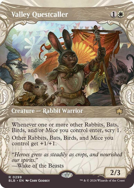 Valley Questcaller (Showcase) - Bloomburrow (BLB)