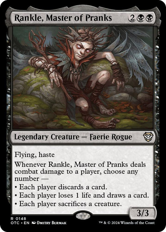 Rankle, Master of Pranks - Commander: Outlaws of Thunder Junction (OTC)