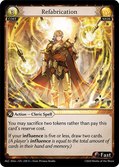 Refabrication - Alchemical Revolution Alter Edition (ALC Alter)