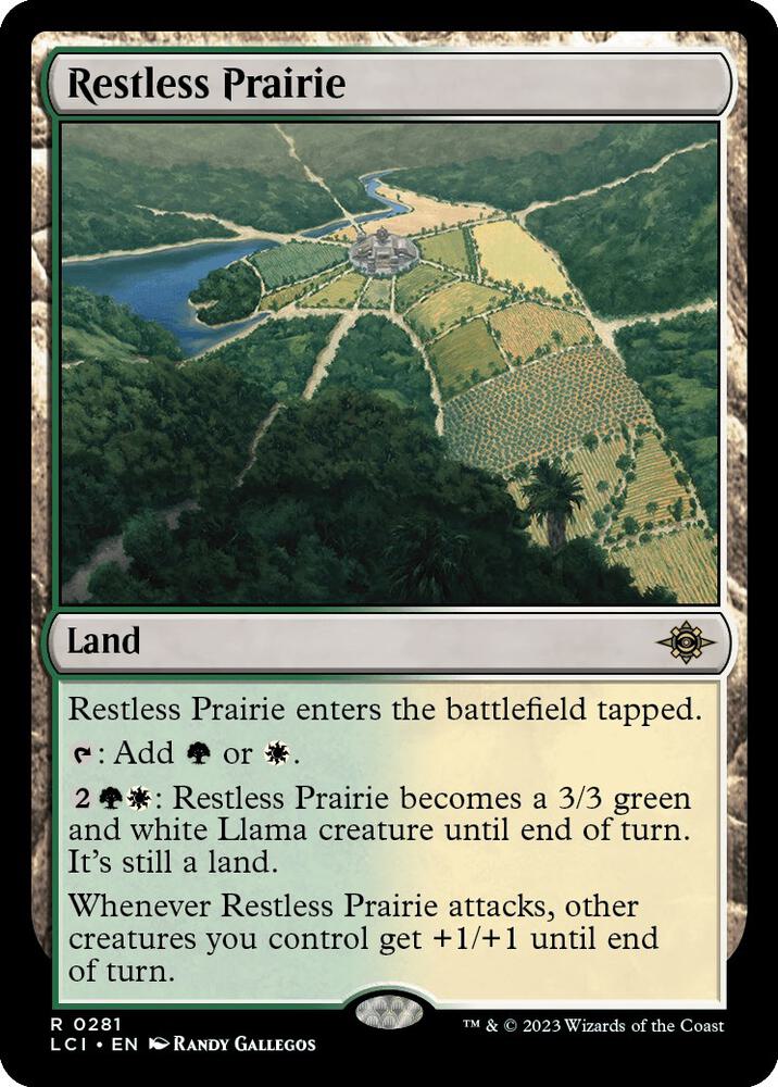 Restless Prairie - The Lost Caverns of Ixalan (LCI) - FOIL
