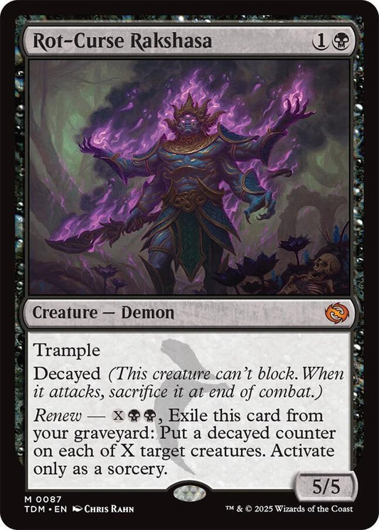 Rot-Curse Rakshasa - Tarkir: Dragonstorm (TDM)