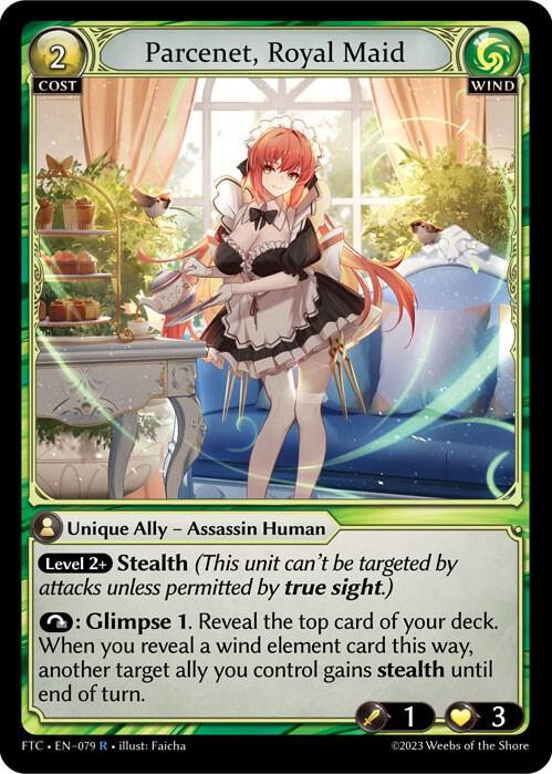 Parcenet, Royal Maid - Fractured Crown (FTC)