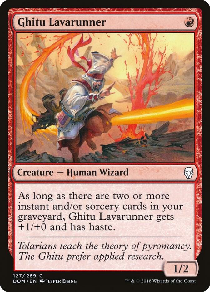 Ghitu Lavarunner - Dominaria (DOM)