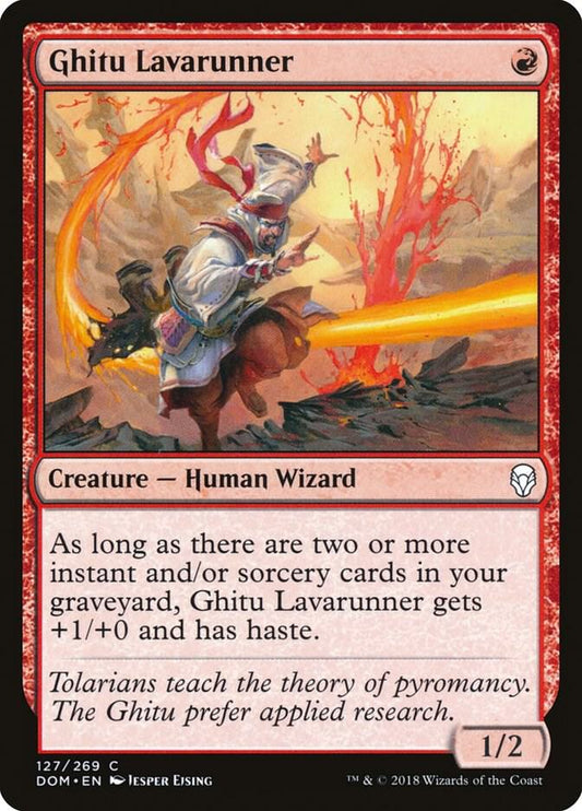 Ghitu Lavarunner - Dominaria (DOM)