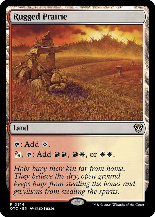 Rugged Prairie - Commander: Outlaws of Thunder Junction (OTC)
