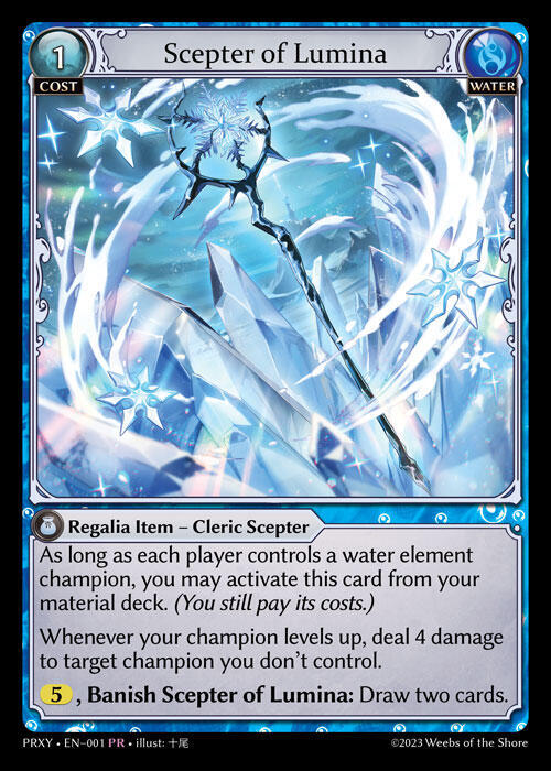 Scepter of Lumina - Proxia's Vault (PRXY)