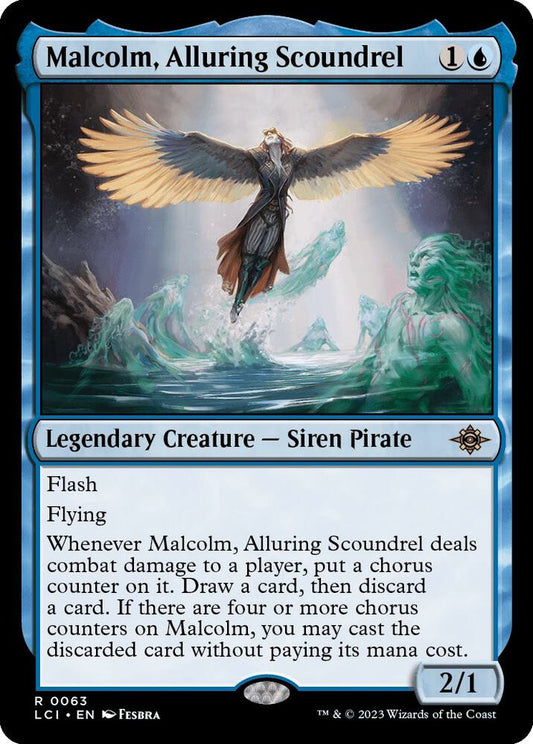 Malcolm, Alluring Scoundrel - The Lost Caverns of Ixalan (LCI)