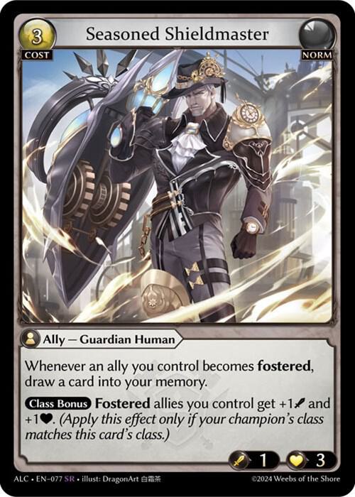 Seasoned Shieldmaster - Alchemical Revolution (ALC)