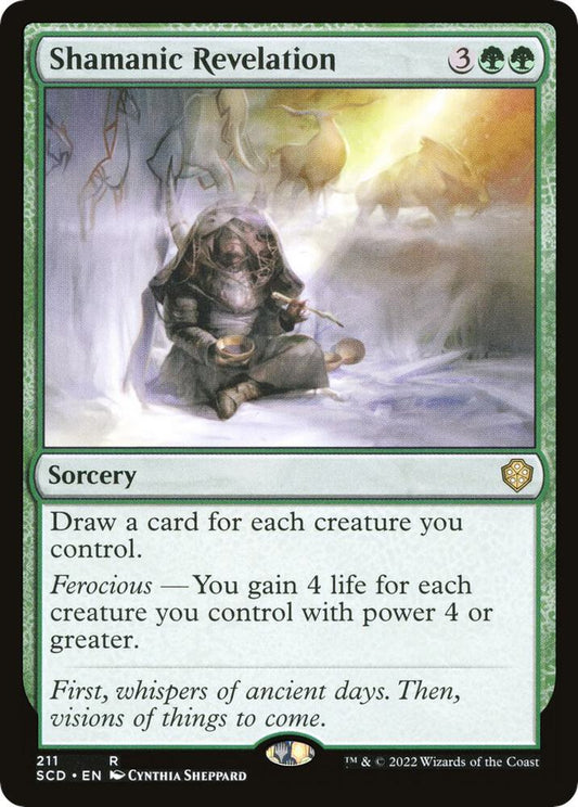 Shamanic Revelation - Starter Commander Decks (SCD)