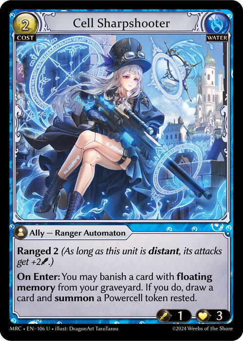 Cell Sharpshooter - Mercurial Heart (MRC) *FOIL*