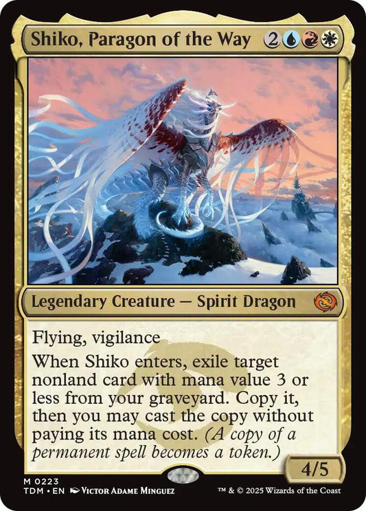 Shiko, Paragon of the Way - Tarkir: Dragonstorm (TDM)