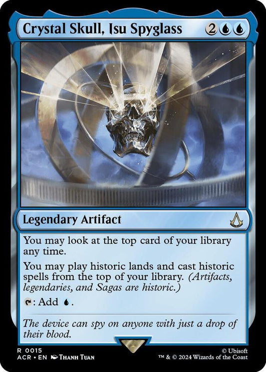 Crystal Skull, Isu Spyglass - Universes Beyond: Assassin's Creed (ACR) - FOIL