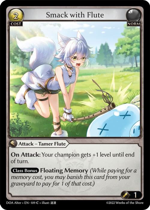 Smack with Flute - Dawn of Ashes Alter Edition (DOA Alter) *FOIL*