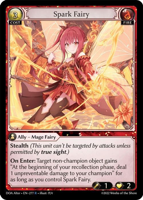 Spark Fairy - Dawn of Ashes Alter Edition (DOA Alter)