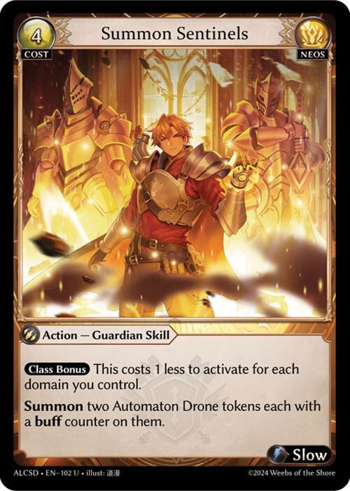 Summon Sentinels - Alchemical Revolution Starter Decks (ALCSD)