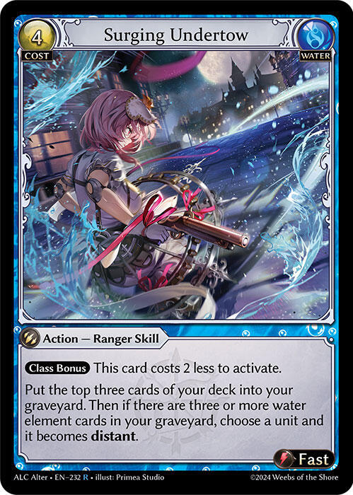 Surging Undertow - Alchemical Revolution Alter Edition (ALC Alter)