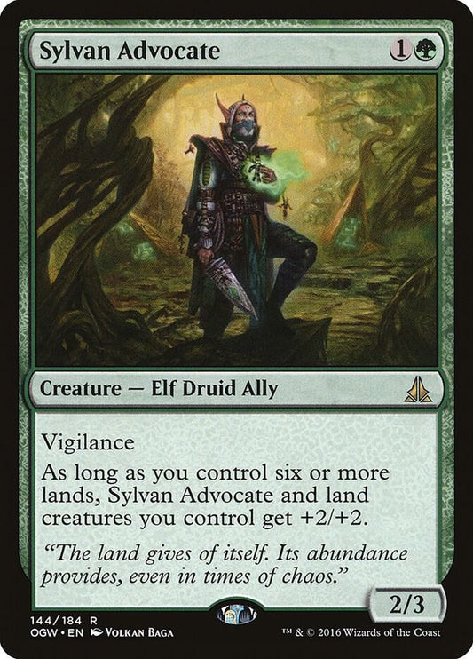Sylvan Advocate - Oath of the Gatewatch (OGW) - FOIL