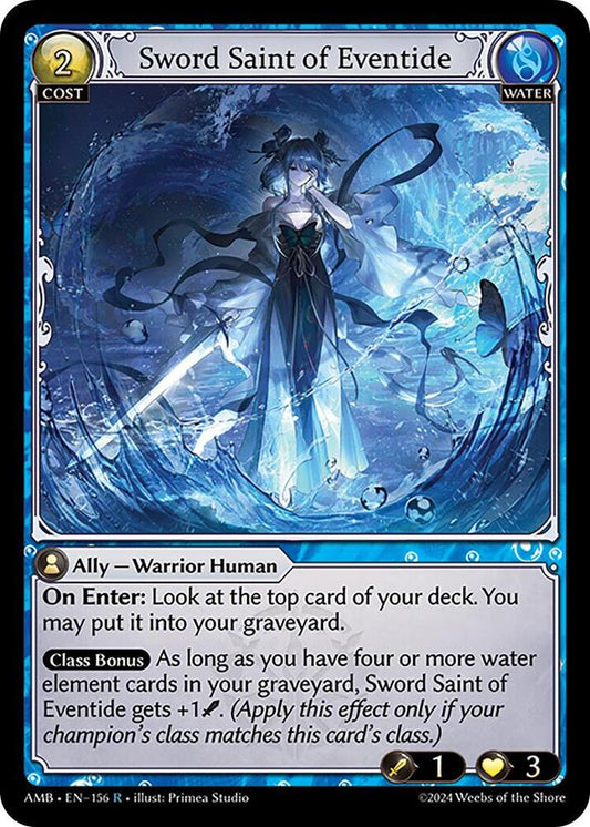 Sword Saint of Eventide - Mortal Ambition (AMB1E)