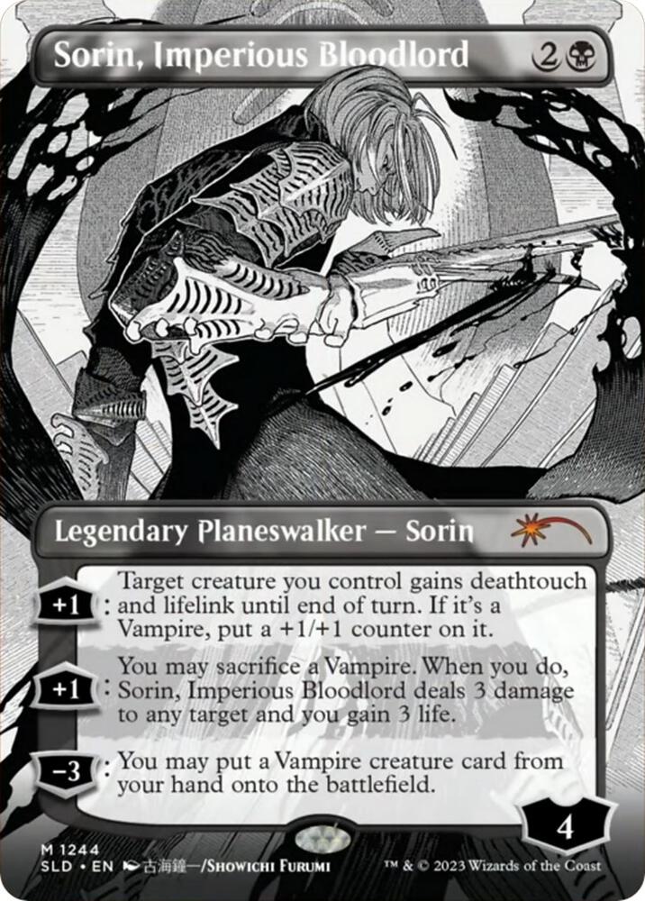 Sorin, Imperious Bloodlord (Borderless) - Secret Lair Drop Series (SLD) *FOIL*