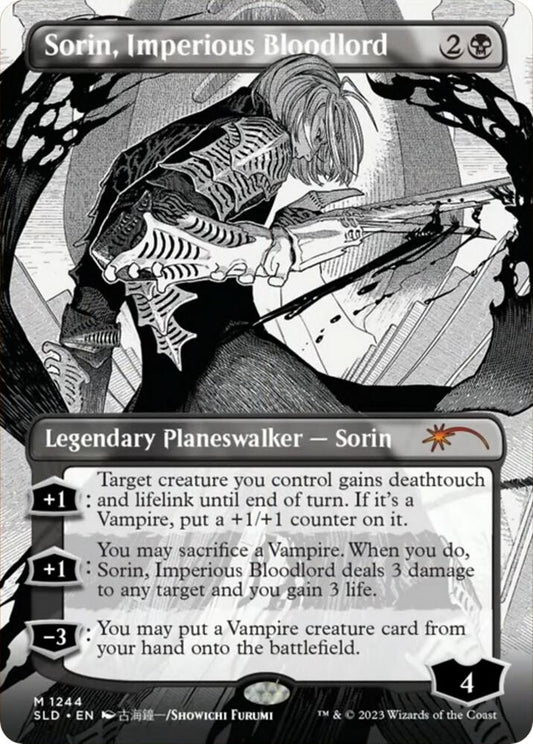 Sorin, Imperious Bloodlord (Borderless) - Secret Lair Drop Series (SLD) *FOIL*