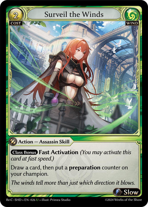 Surveil the Winds - Tristan Re:Collection, Shadowdancer (SHD)
