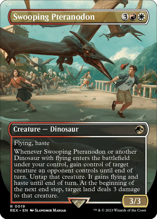 Swooping Pteranodon (Borderless) - Universes Beyond: Jurassic World Collection (REX)