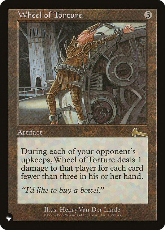 Wheel of Torture - The List Reprints (LIST)