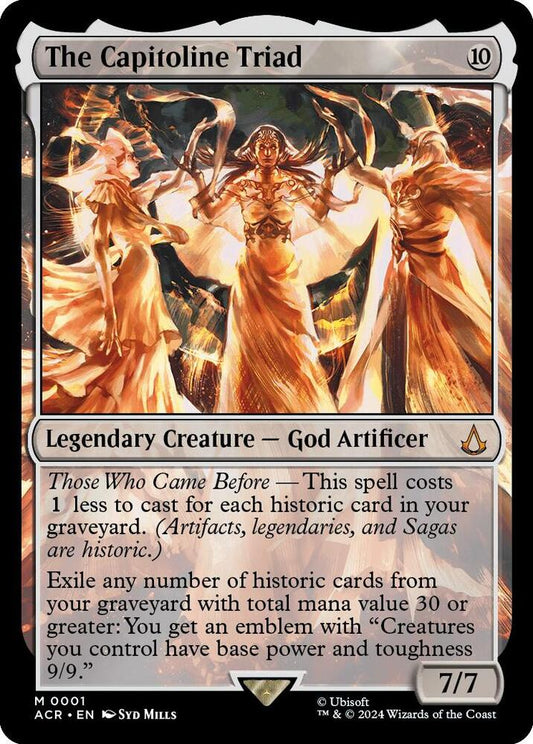 The Capitoline Triad - Universes Beyond: Assassin's Creed (ACR) - FOIL