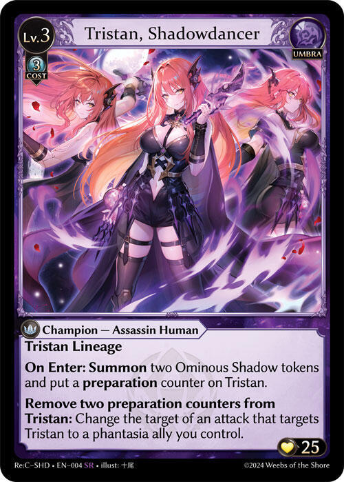 Tristan, Shadowdancer - Tristan Re:Collection, Shadowdancer (SHD)