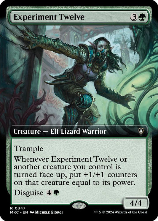 Experiment Twelve (Extended Art) - Commander: Murders at Karlov Manor (MKC)