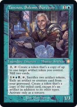 Tawnos, Solemn Survivor (Retro Frame) - Commander: The Brothers' War (BRC)
