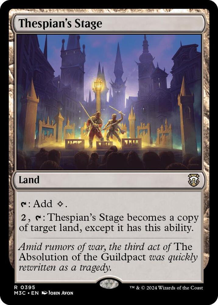 Thespian's Stage - Commander: Modern Horizons 3 (M3C)