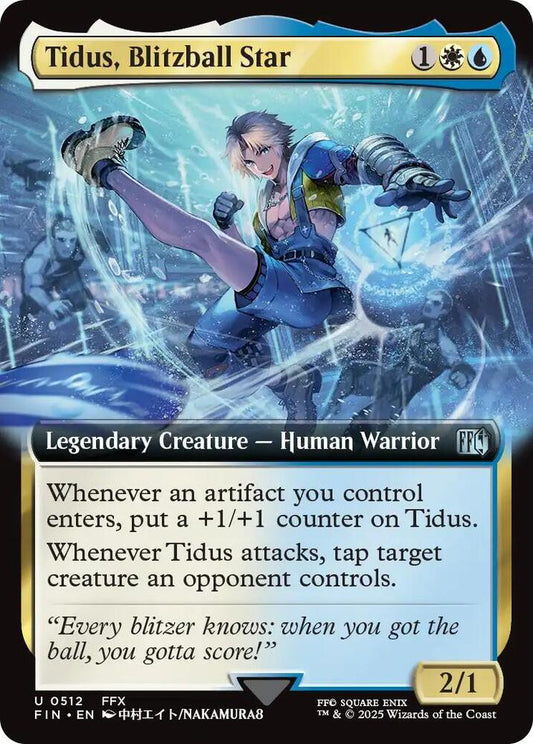 Tidus, Blitzball Star (Extended Art) - FINAL FANTASY (FIN) *FOIL*