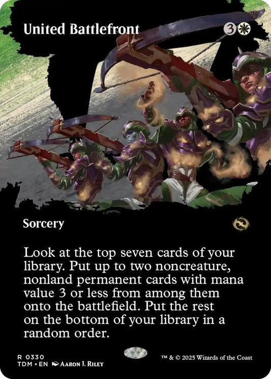 United Battlefront (Borderless) - Tarkir: Dragonstorm (TDM)