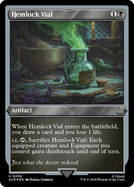 Hemlock Vial (Foil Etched) - Universes Beyond: Assassin's Creed (ACR)
