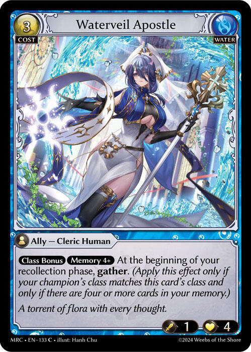 Waterveil Apostle - Mercurial Heart (MRC) *FOIL*